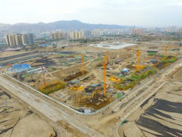 蘭州恒大山水城項(xiàng)目D、E地塊土石方工程施工